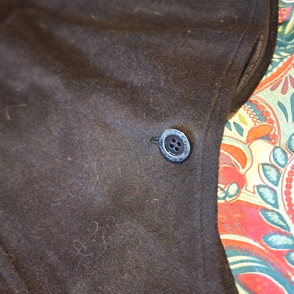 Vintage Wool Cape - Picture 2 of 3